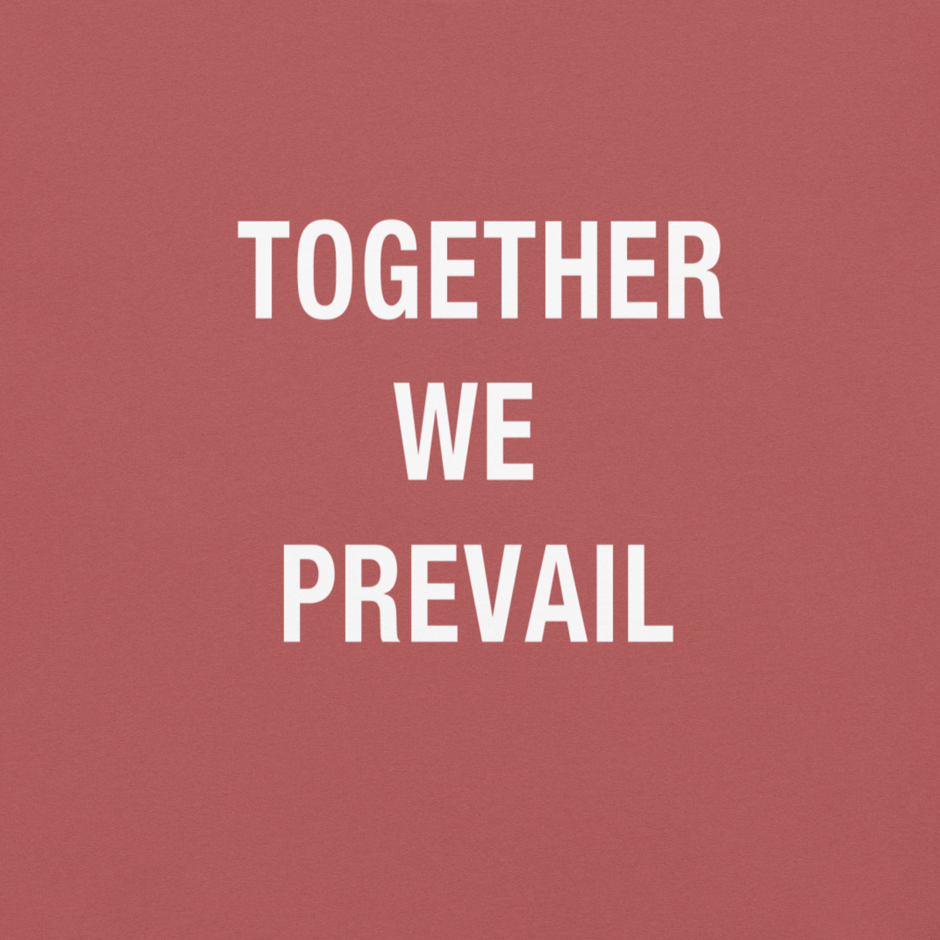 Together We Prevail Game Day T-Shirt | Red & White